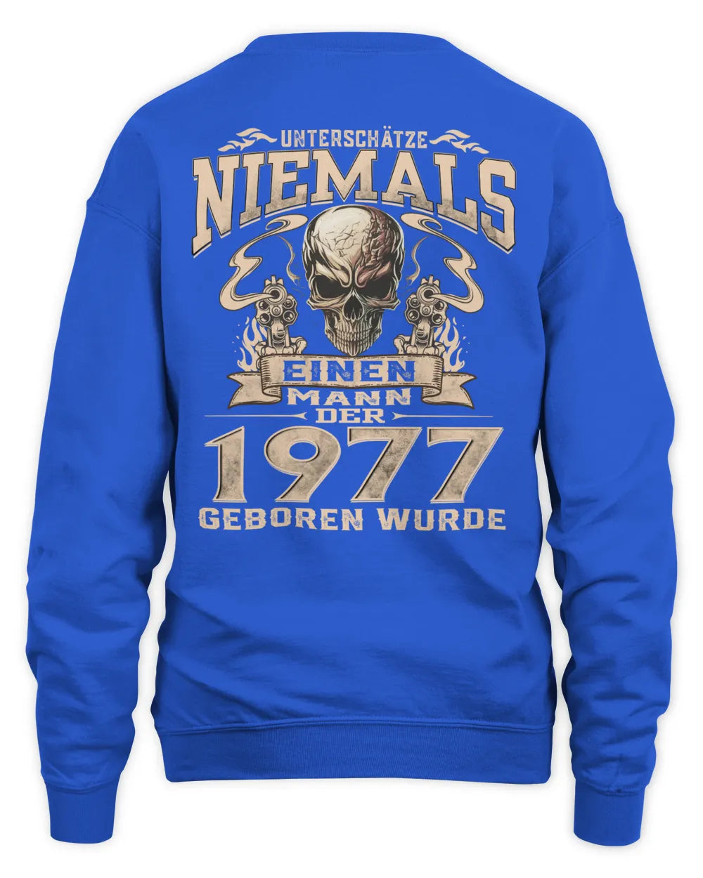UNTERSCHÄTZE NIEMALS EINEN MANN DER IM 1977 GEBOREN WURDE - De1977