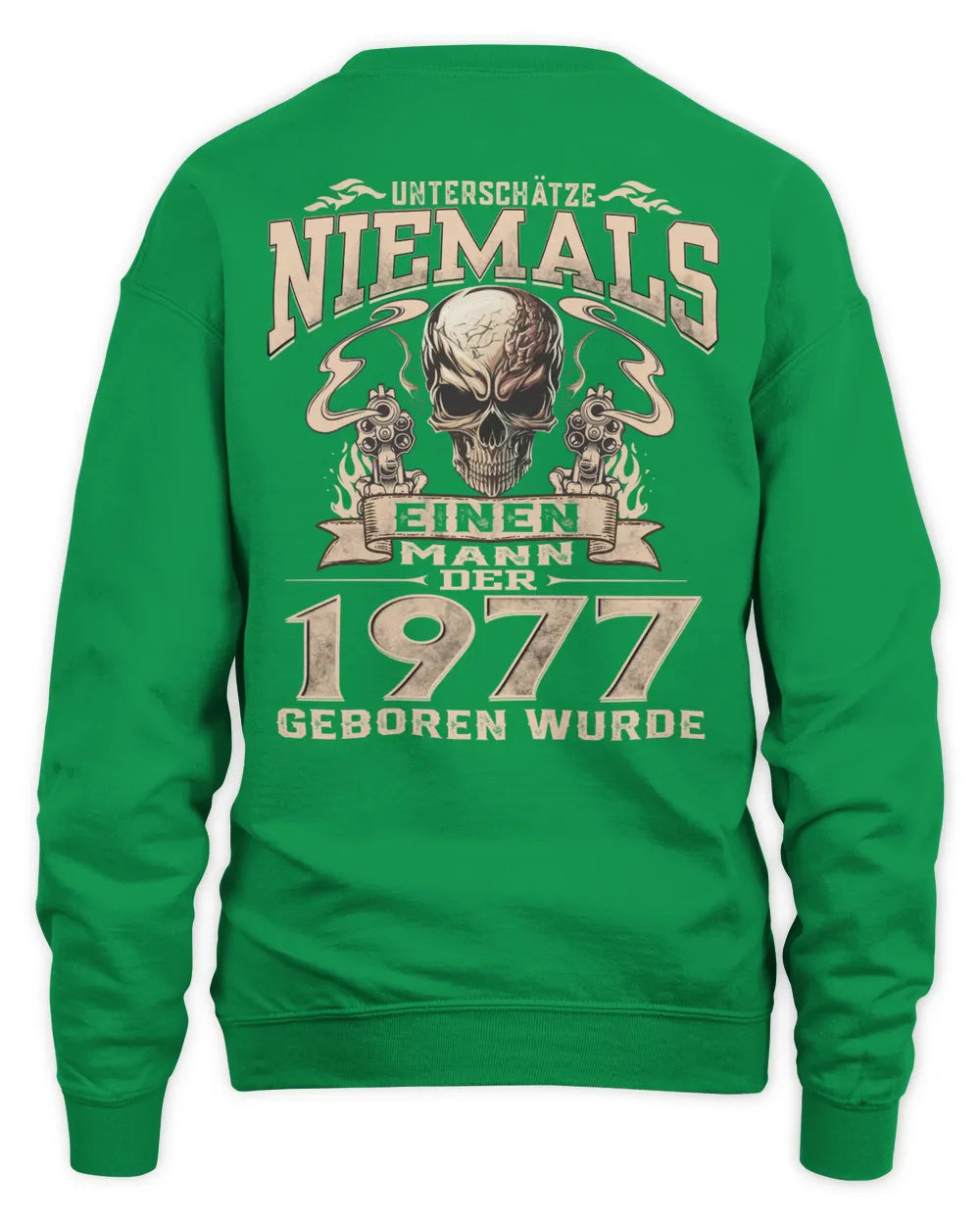 UNTERSCHÄTZE NIEMALS EINEN MANN DER IM 1977 GEBOREN WURDE - De1977