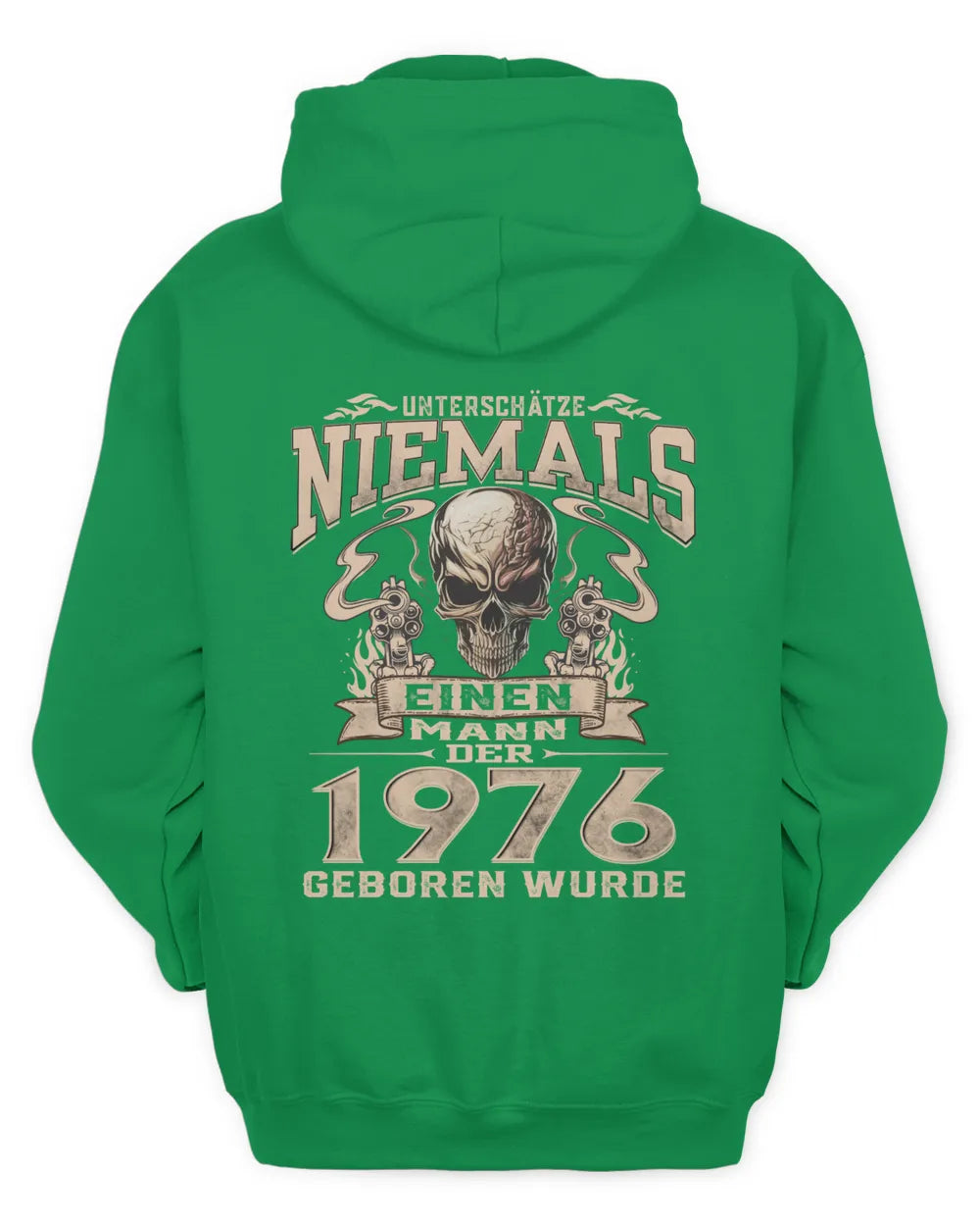 UNTERSCHÄTZE NIEMALS EINEN MANN DER IM 1976 GEBOREN WURDE - De1976