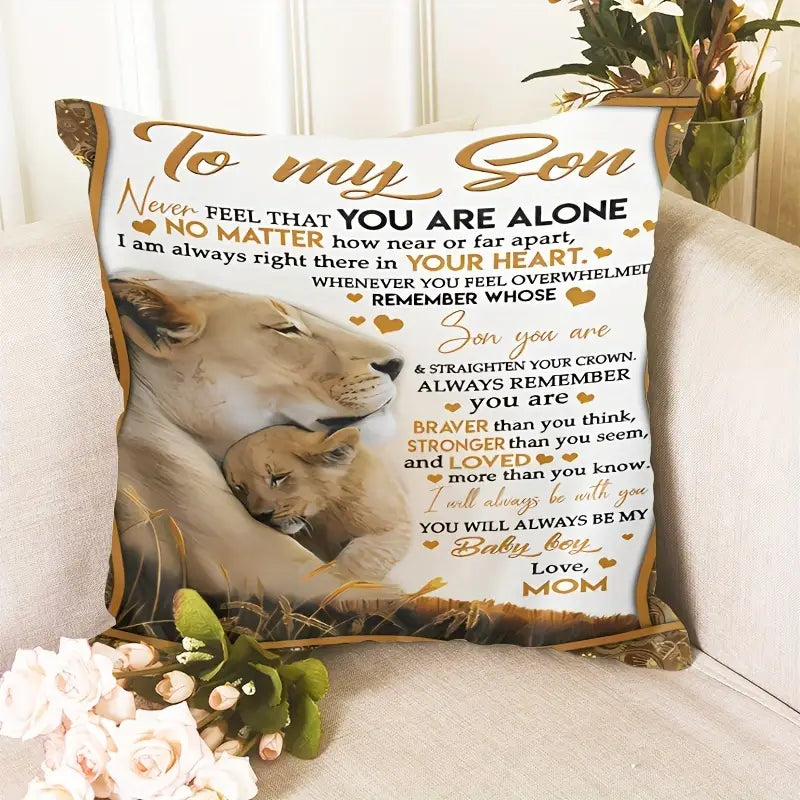 To My Son – A Special Gift from Mom - Pillow (SKUP10-120)