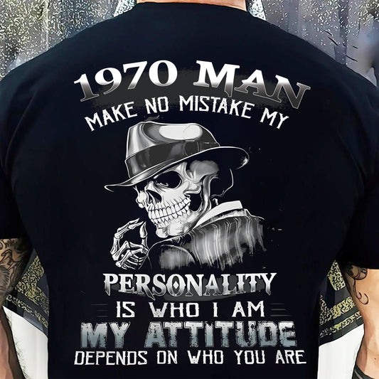 1970 Skull T-Shirt for Men Make No Mistake - Us1970 (SKU07-104-70)