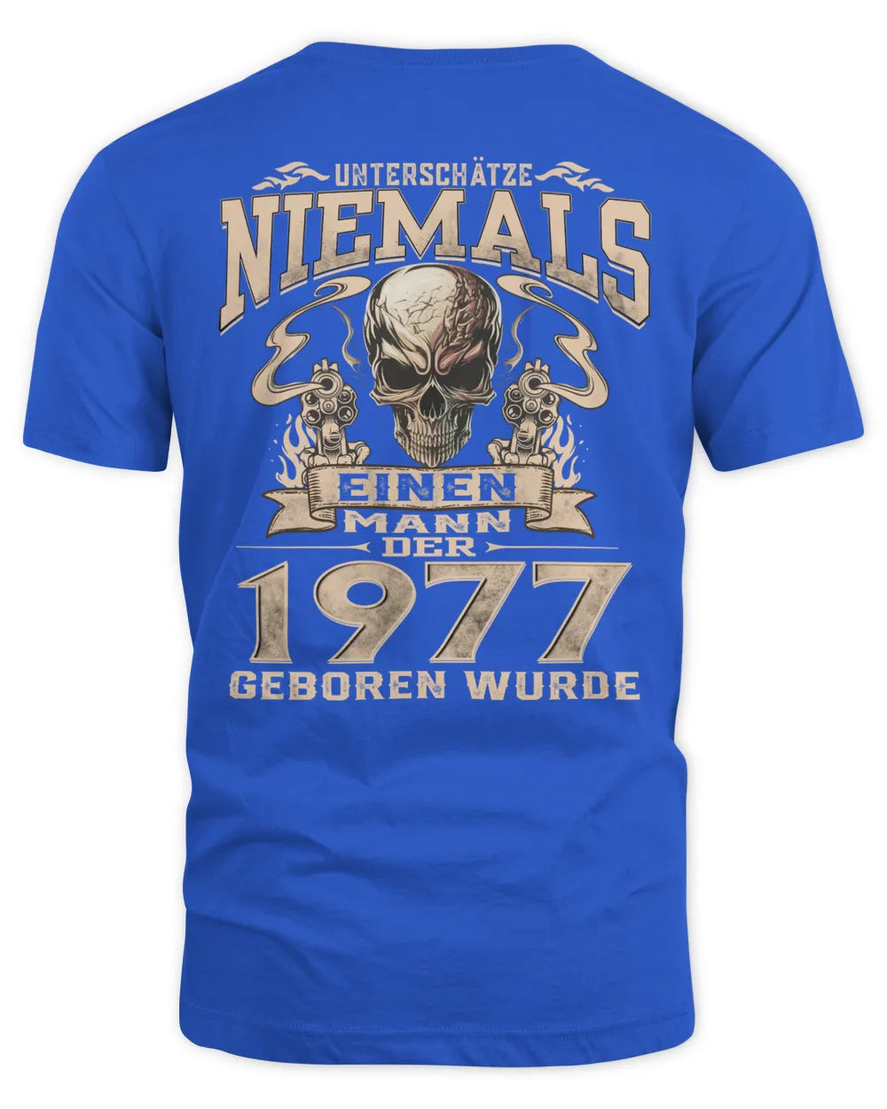 UNTERSCHÄTZE NIEMALS EINEN MANN DER IM 1977 GEBOREN WURDE - De1977