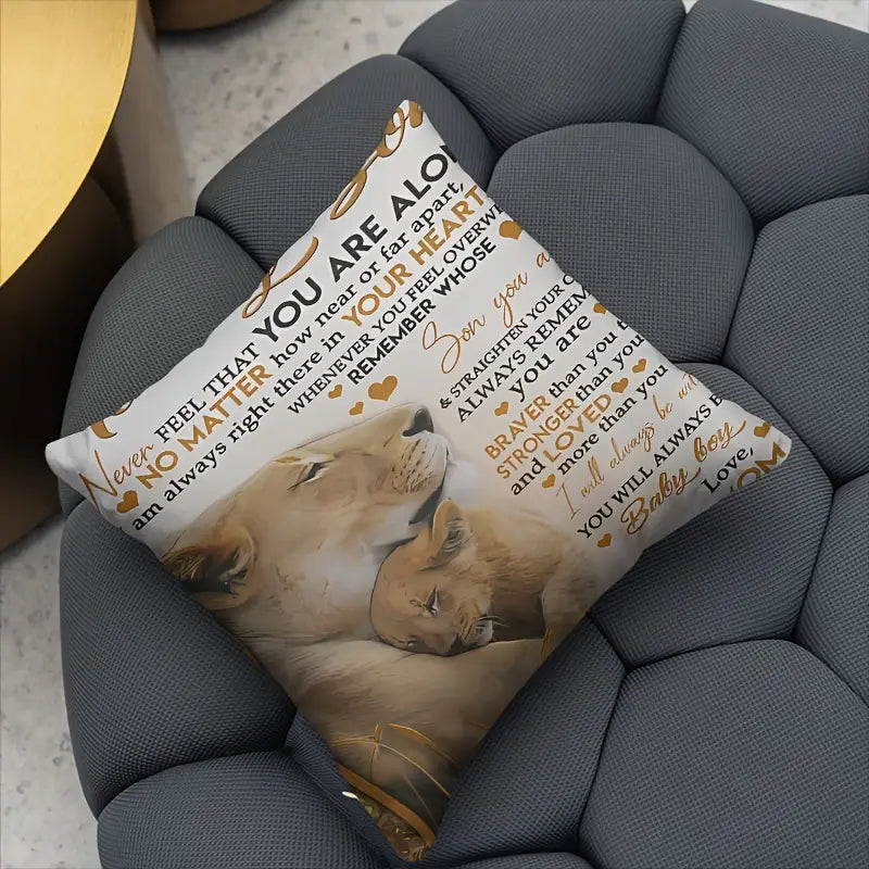 To My Son – A Special Gift from Mom - Pillow (SKUP10-120)