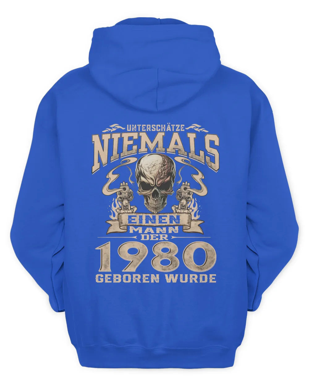 UNTERSCHÄTZE NIEMALS EINEN MANN DER IM 1980 GEBOREN WURDE - De1980