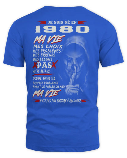 JE SUIS NÉ EN Fr1980