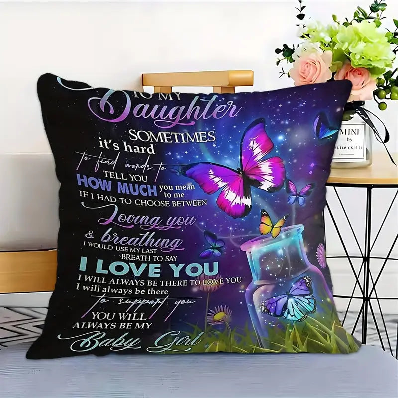 To My Daughter – A Special Gift from Mom - Pillow