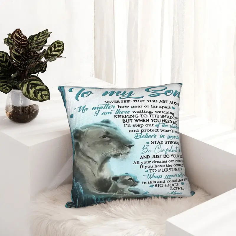 To My Son – A Special Gift from Mom - Pillow