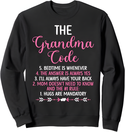 THE GRANDMA CODE T SHIRT - From grandma NTTD00