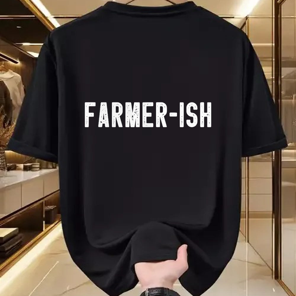 Best Farmer Life Shirt, Funny Farmer UnisexT-Shirt/Hoodie/Sweatshirt HLT00 - Farmer-ish Funny Farming Men Farmer Women Sarcastic Farm Dad T-Shirt