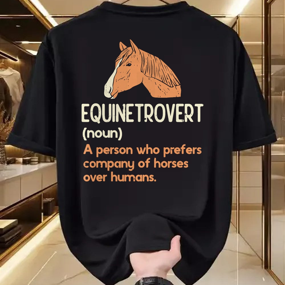 Best Horse Lover Shirt , Funny Horse UnisexT-Shirt/Hoodie/Sweatshirt HLT00 - Funny Horse Lover Humor Definition Saying  Fun Equestrian T-Shirt