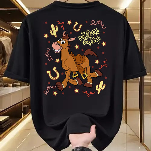 Best Horse Lover Shirt , Funny Horse UnisexT-Shirt/Hoodie/Sweatshirt HLT00 - Disney and Pixar_s Toy Story Bullseye Horse Western Collage T-Shirt