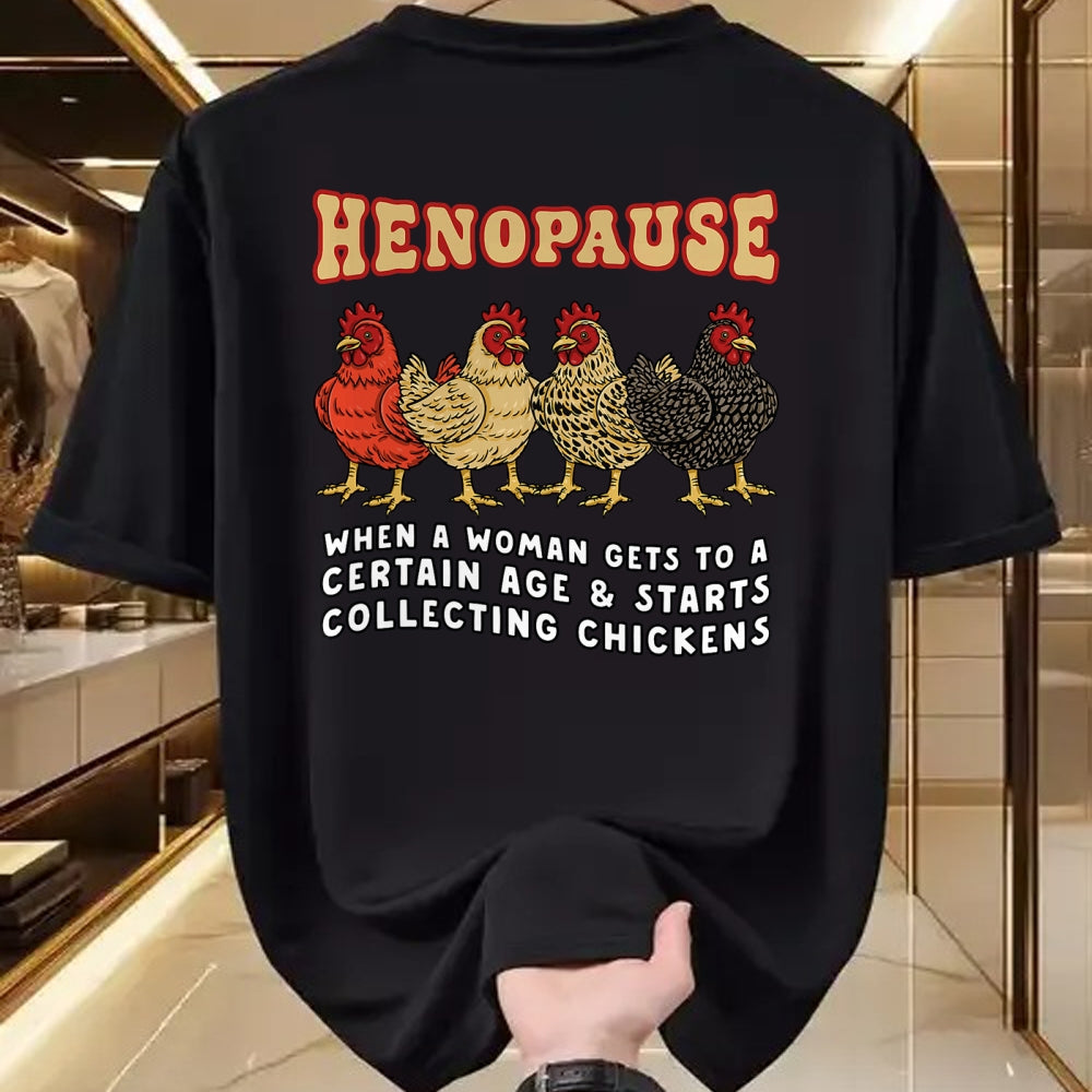 Best Farmer Life Shirt, Funny Farmer UnisexT-Shirt/Hoodie/Sweatshirt HLT00 - Funny Chicken Henopause Menopause Poultry Lover Farmer Retro T-Shirt