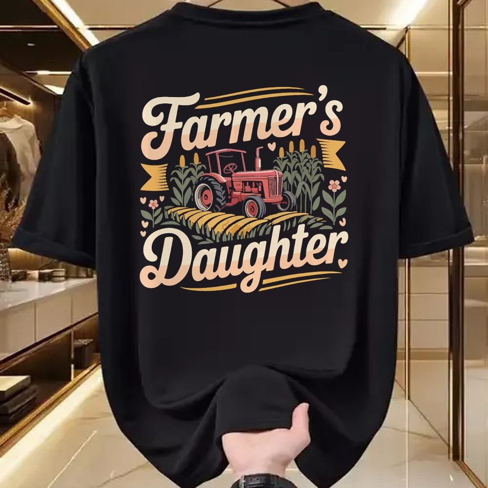 Best Farmer Life Shirt, Funny Farmer UnisexT-Shirt/Hoodie/Sweatshirt HLT00 - Farming Farmer Daughter Tractor Farmer's Daughter T-Shirt