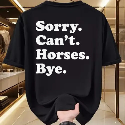 Best Horse Lover Shirt , Funny Horse UnisexT-Shirt/Hoodie/Sweatshirt HLT00 - Funny Horse Gift for Men Women Boys or Girls Short Sleeve T-Shirt