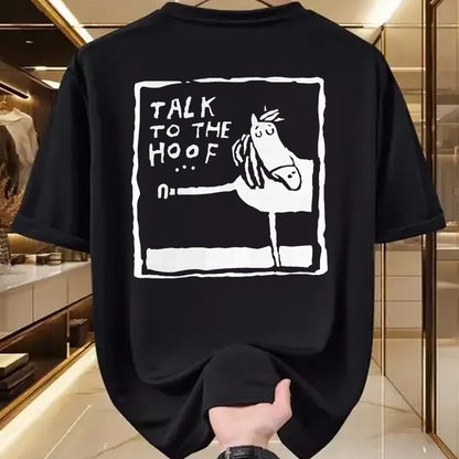 Best Horse Lover Shirt , Funny Horse UnisexT-Shirt/Hoodie/Sweatshirt HLT00 - Funny Womens Funny Talk to The Hoof Horseback Riding T-Shirt