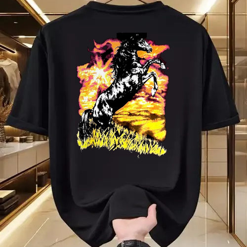 Best Horse Lover Shirt , Funny Horse UnisexT-Shirt/Hoodie/Sweatshirt HLT00 - Charlie T-Shirt Horse T-Shirt, Men, Black, 3X-Large