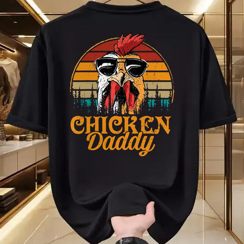 Best Farmer Life Shirt, Funny Farmer UnisexT-Shirt/Hoodie/Sweatshirt HLT00 - Chicken Daddy Vintage Poultry Farmer Funny Fathers Day Mens T-Shirt