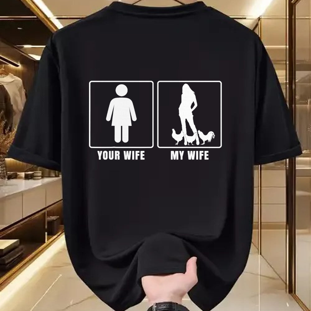 Best Farmer Life Shirt, Funny Farmer UnisexT-Shirt/Hoodie/Sweatshirt HLT00 - Your Wife My Wife Farmer Tshirt  Farm Life Husband Gift T-Shirt