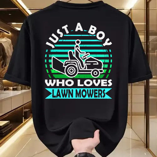 Best Farmer Life Shirt, Funny Farmer UnisexT-Shirt/Hoodie/Sweatshirt HLT00 - Funny Lawn Mowing Design Boys Kids Lawn Mower Gardening T-Shirt