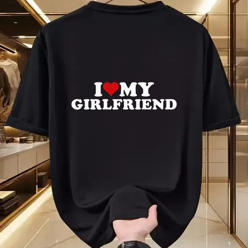 Best Wife Shirt, Wife and Husband Unisex T-Shirt/Hoodie/Sweatshirt HLT00 - I Love My Hot Girlfriend I Heart My Hot Girlfriend GF T-Shirt