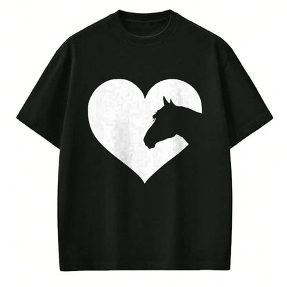 Best Horse Lover Shirt , Funny Horse UnisexT-Shirt/Hoodie/Sweatshirt HLT00 - Cute Horse Lovers Gift idea Heart tee Shirt for Women Girls T-Shirt