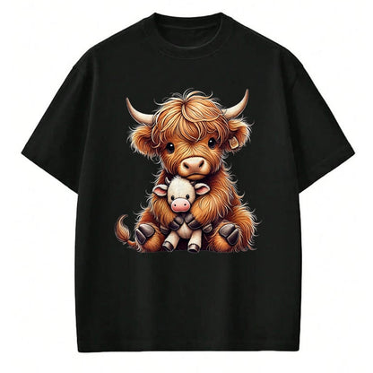 Best Farmer Life Shirt, Funny Farmer UnisexT-Shirt/Hoodie/Sweatshirt HLT00 - Highland Cow Design for Farmers and Highland Cow T-Shirt