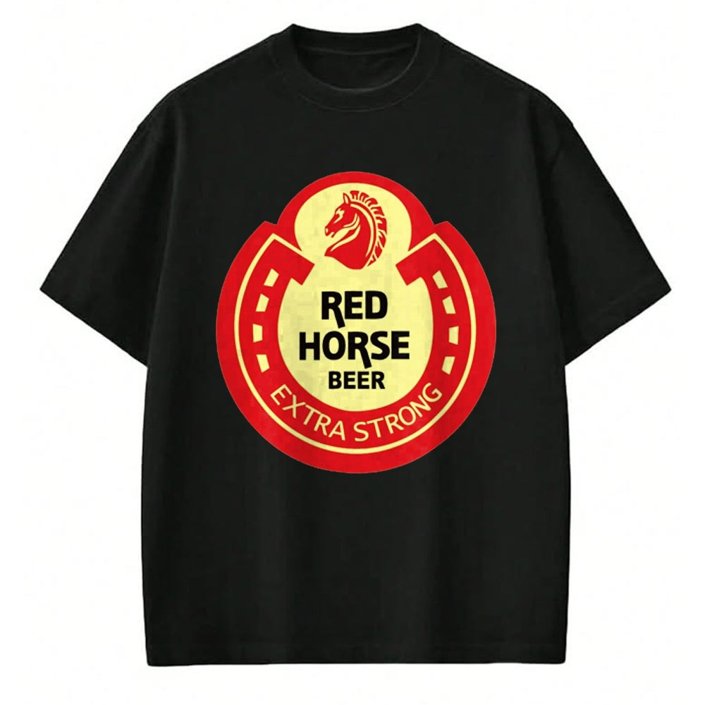 Best Horse Lover Shirt , Funny Horse UnisexT-Shirt/Hoodie/Sweatshirt HLT00 - Red Horse T-Shirt, Men, Black, 3X-Large
