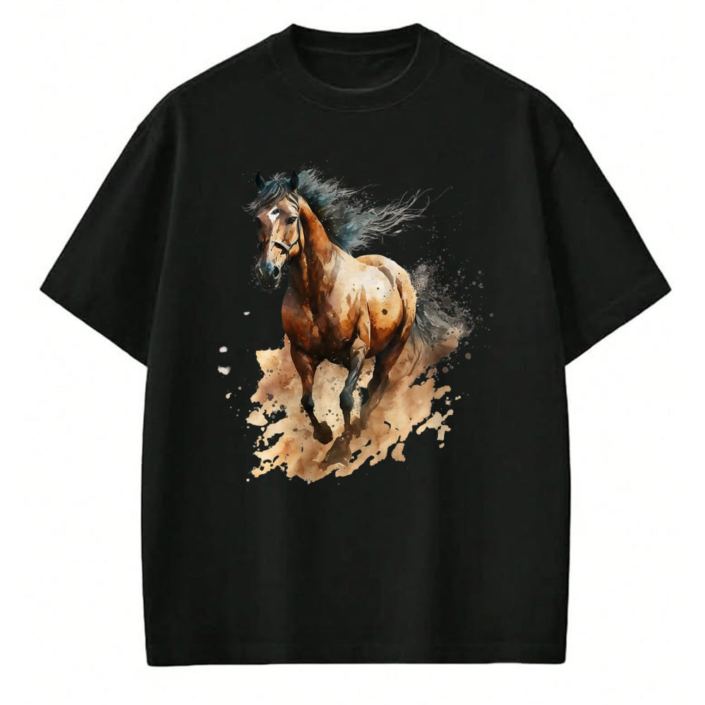 Best Horse Lover Shirt , Funny Horse UnisexT-Shirt/Hoodie/Sweatshirt HLT00 - Beautiful Horse Graphic Horse Art Print for Girls T-Shirt