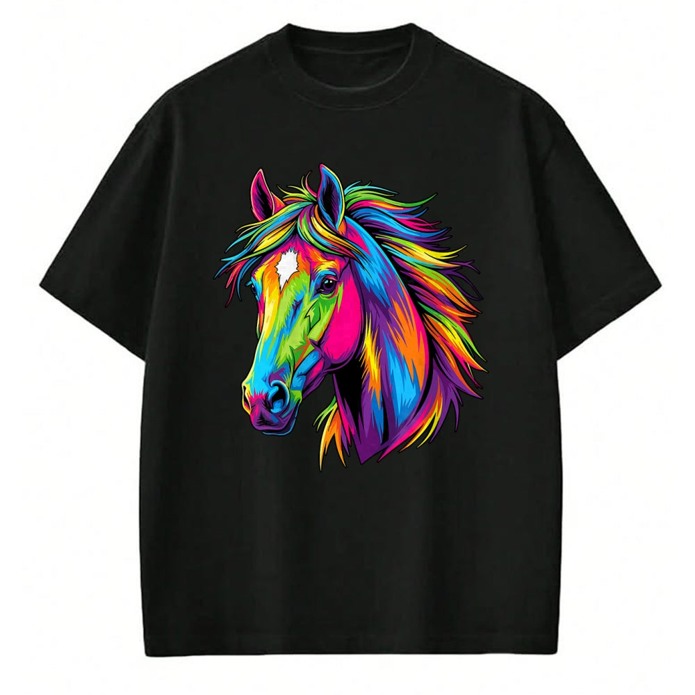 Best Horse Lover Shirt , Funny Horse UnisexT-Shirt/Hoodie/Sweatshirt HLT00 - Colorful Pop Art Horse T-Shirt