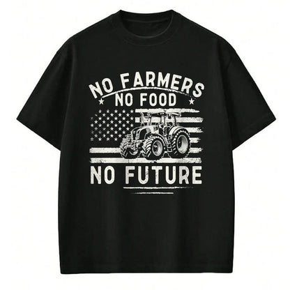 Best Farmer Life Shirt, Funny Farmer UnisexT-Shirt/Hoodie/Sweatshirt HLT00 - Farming Tractors USA Flag No Farmers No Food Farm Patriotic T-Shirt