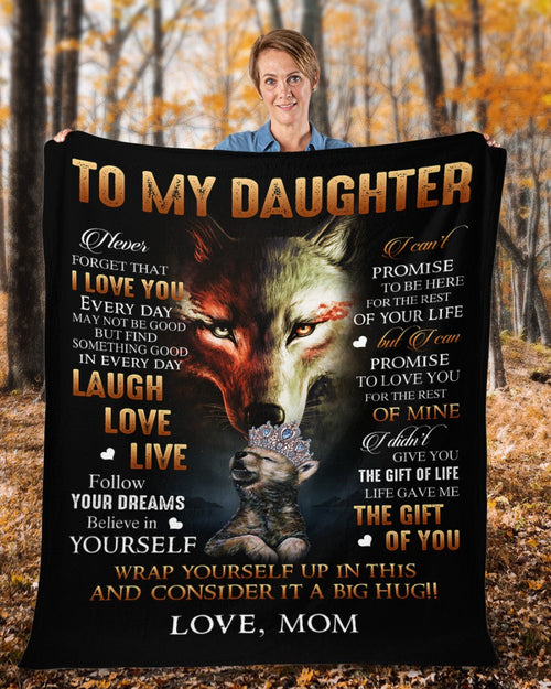 To My Daughter From Mom Blanket (SKUB07-113)