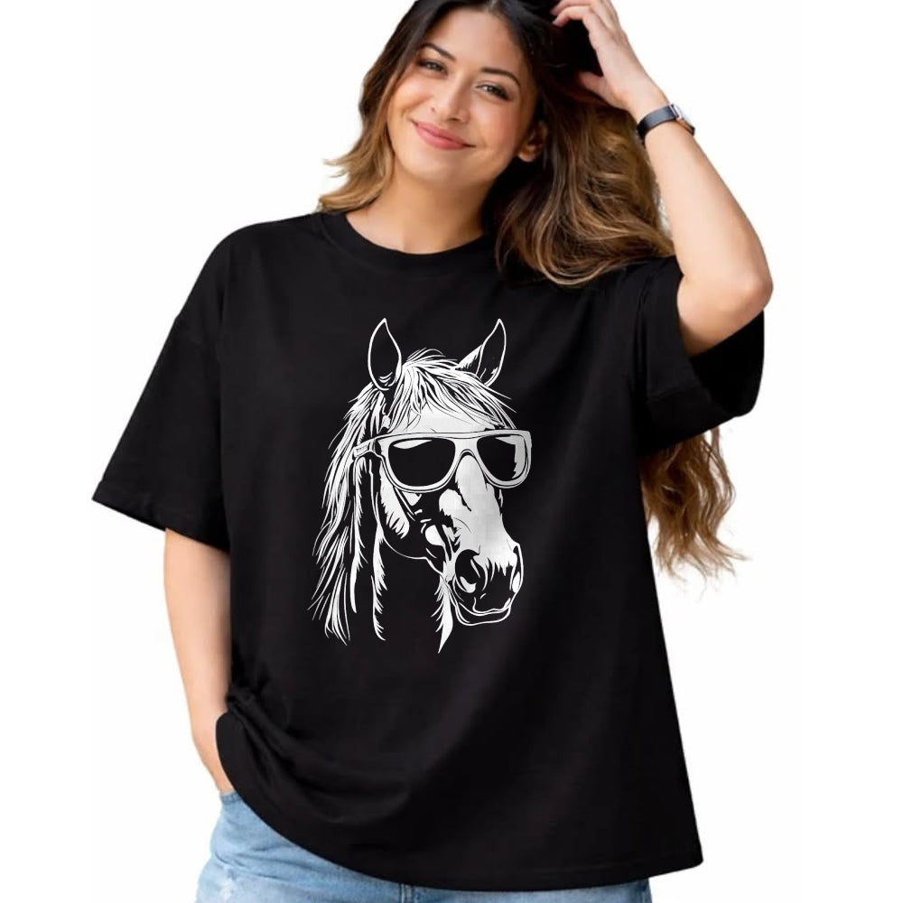Best Horse Lover Shirt , Funny Horse UnisexT-Shirt/Hoodie/Sweatshirt HLT00 - Funny Horse Sunglasses T-Shirt