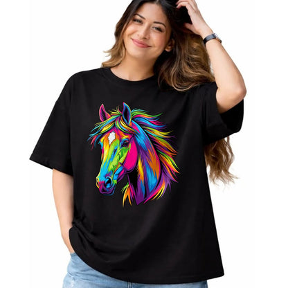 Best Horse Lover Shirt , Funny Horse UnisexT-Shirt/Hoodie/Sweatshirt HLT00 - Colorful Pop Art Horse T-Shirt