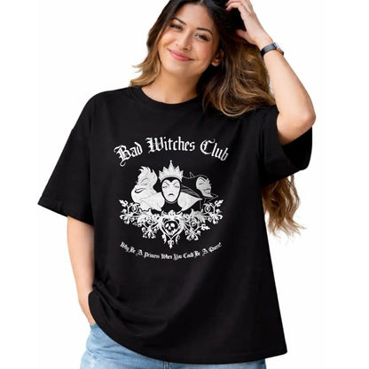Best Wife Shirt, Wife and Husband Unisex T-Shirt/Hoodie/Sweatshirt HLT00 - Disney Villains Bad Witches Club Group Shot Vintage T-Shirt (1)