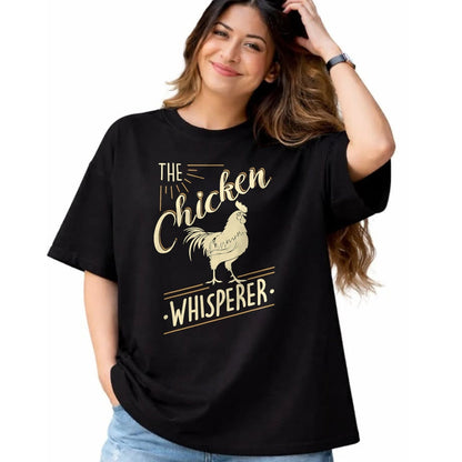 Best Farmer Life Shirt, Funny Farmer UnisexT-Shirt/Hoodie/Sweatshirt HLT00 - The Chicken Whisperer Funny Chicken Lover Farming T-Shirt T-Shirt
