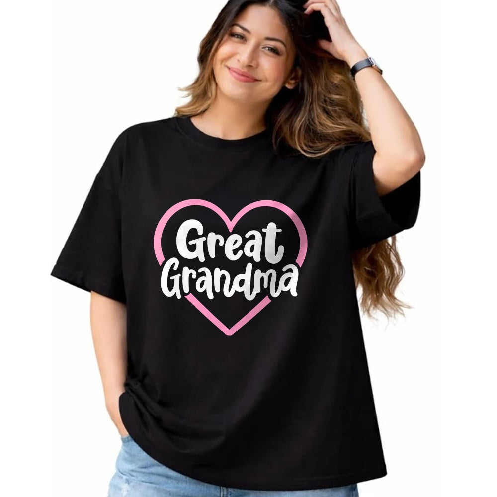 Best Grandma Shirt, Proud Grandma Unisex T-Shirt/Hoodie/Sweatshirt HLT00 - Great Grandma Great Grandmother T-Shirt