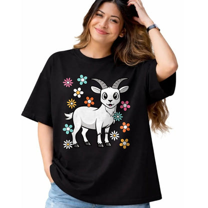 Best Farmer Life Shirt, Funny Farmer UnisexT-Shirt/Hoodie/Sweatshirt HLT00 - Cute Goat Lover Groovy Kawaii Goat Farmer Women Girls Kids T-Shirt
