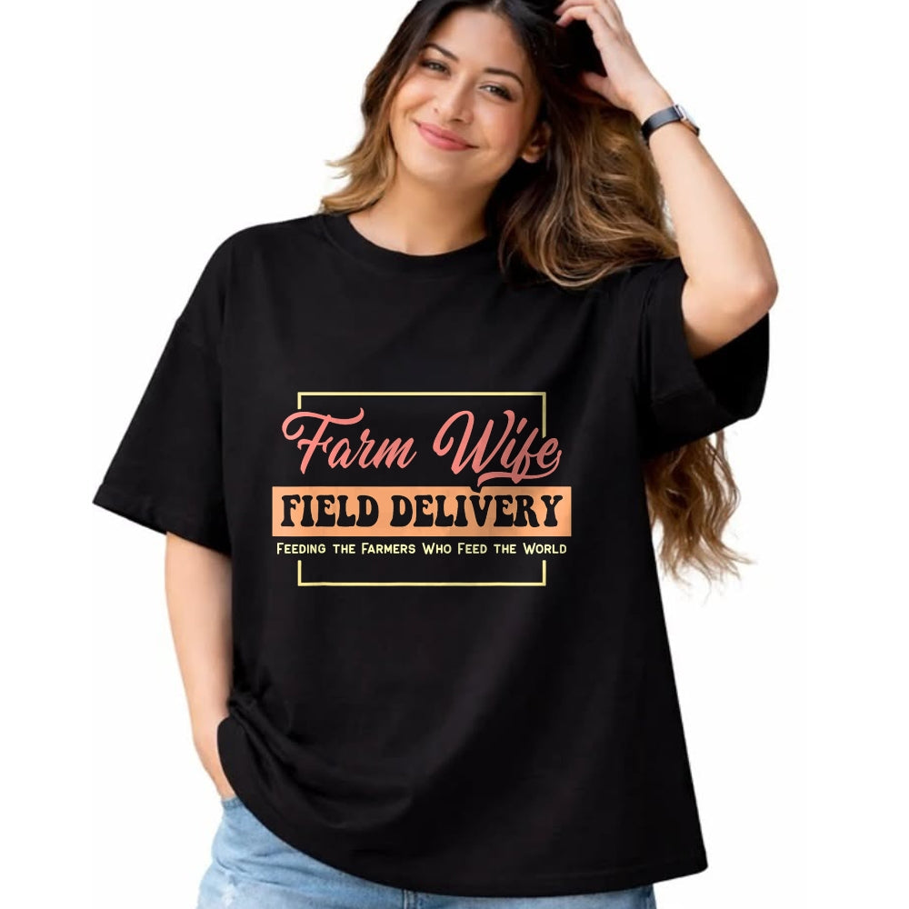 Best Farmer Life Shirt, Funny Farmer UnisexT-Shirt/Hoodie/Sweatshirt HLT00 - Farm Wife Field Delivery Feeding The Farmers Feed The World T-Shirt