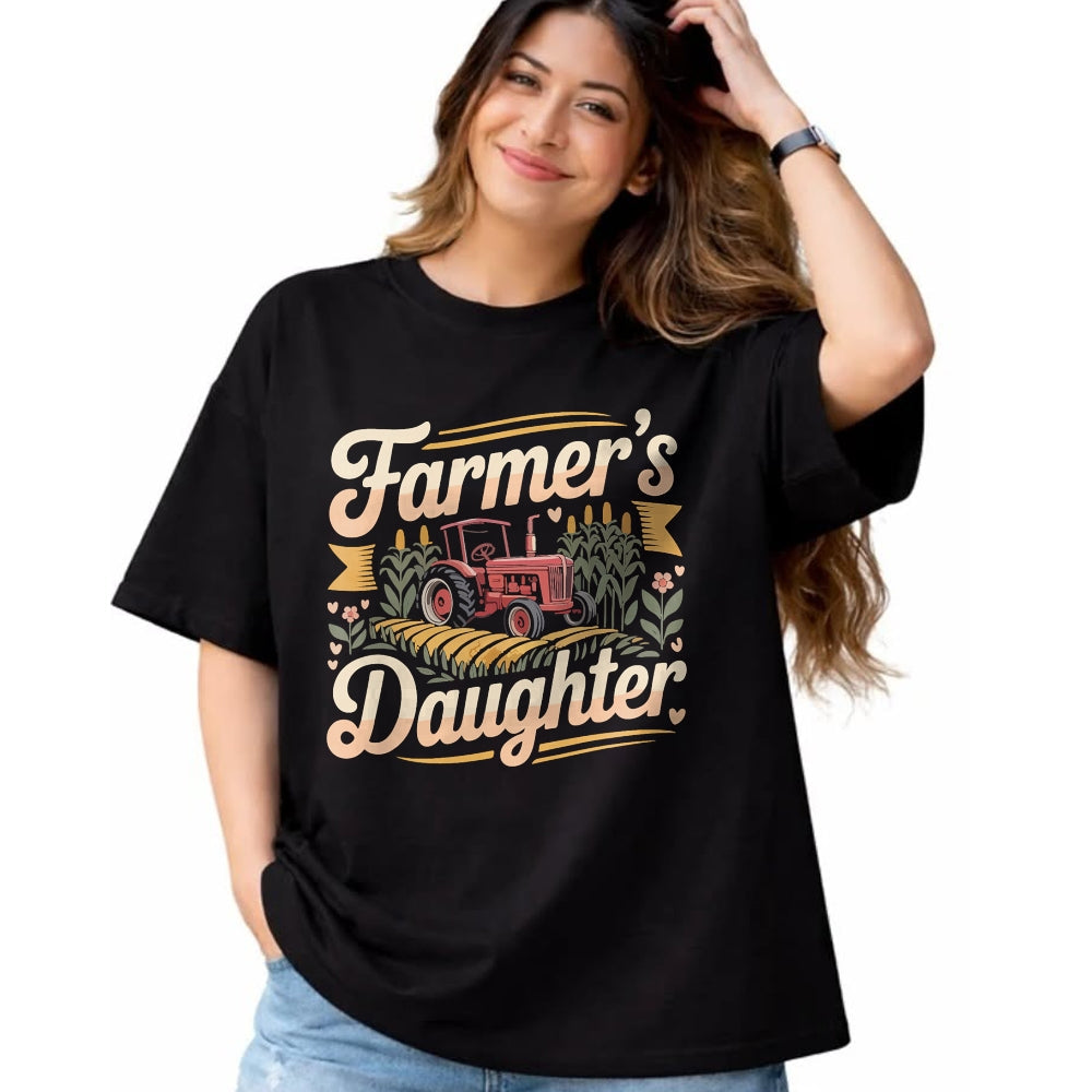 Best Farmer Life Shirt, Funny Farmer UnisexT-Shirt/Hoodie/Sweatshirt HLT00 - Farming Farmer Daughter Tractor Farmer's Daughter T-Shirt