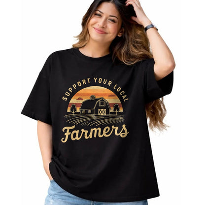 Best Farmer Life Shirt, Funny Farmer UnisexT-Shirt/Hoodie/Sweatshirt HLT00 - Farm Boys Shirts Support Your Local Farmers Farming Lover T-Shirt