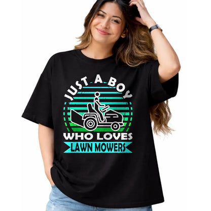 Best Farmer Life Shirt, Funny Farmer UnisexT-Shirt/Hoodie/Sweatshirt HLT00 - Funny Lawn Mowing Design Boys Kids Lawn Mower Gardening T-Shirt