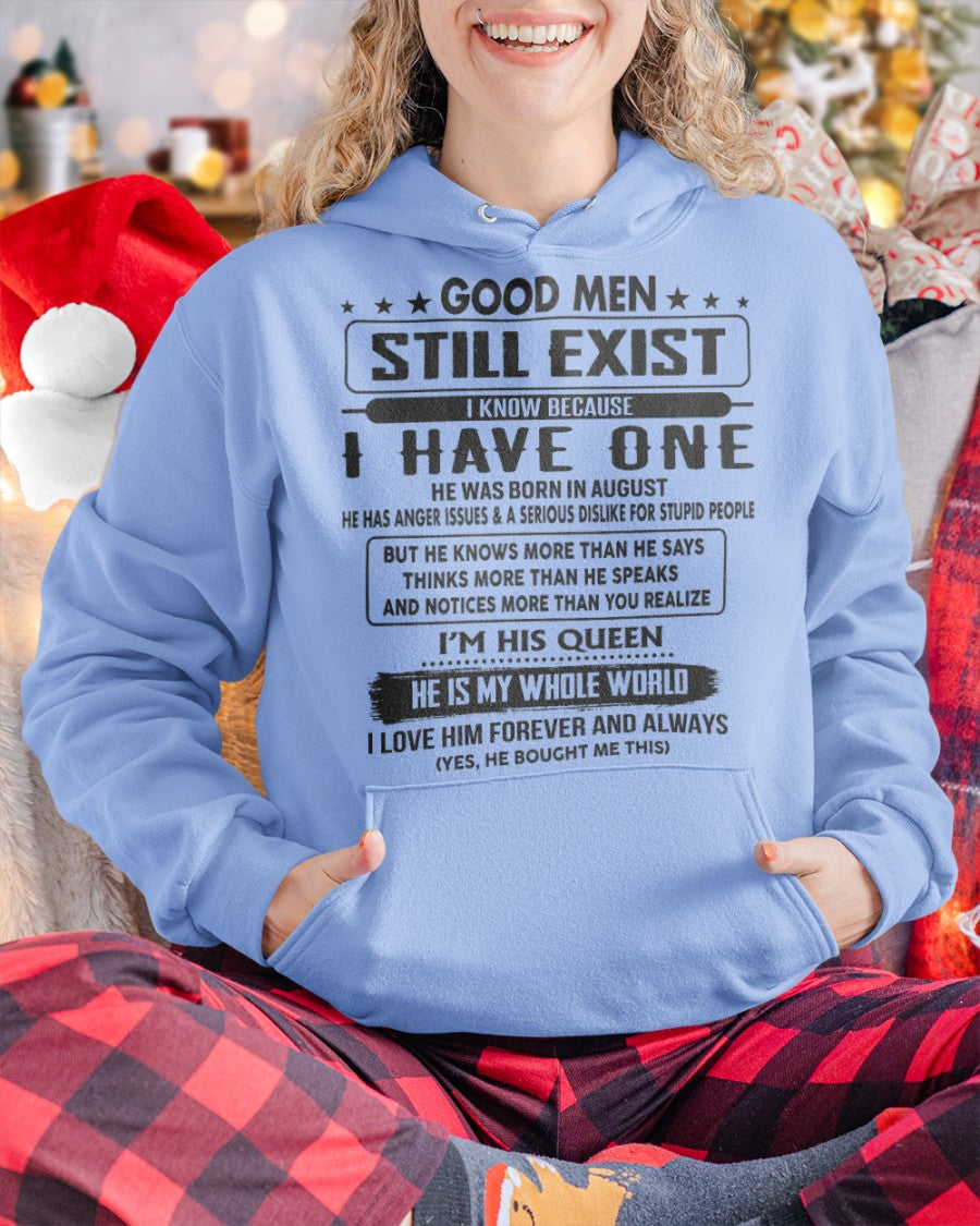 August - Good men Still Exist - gift for your girlfriend, wife from Husband - NGHL08 (SKU-GM-08)
