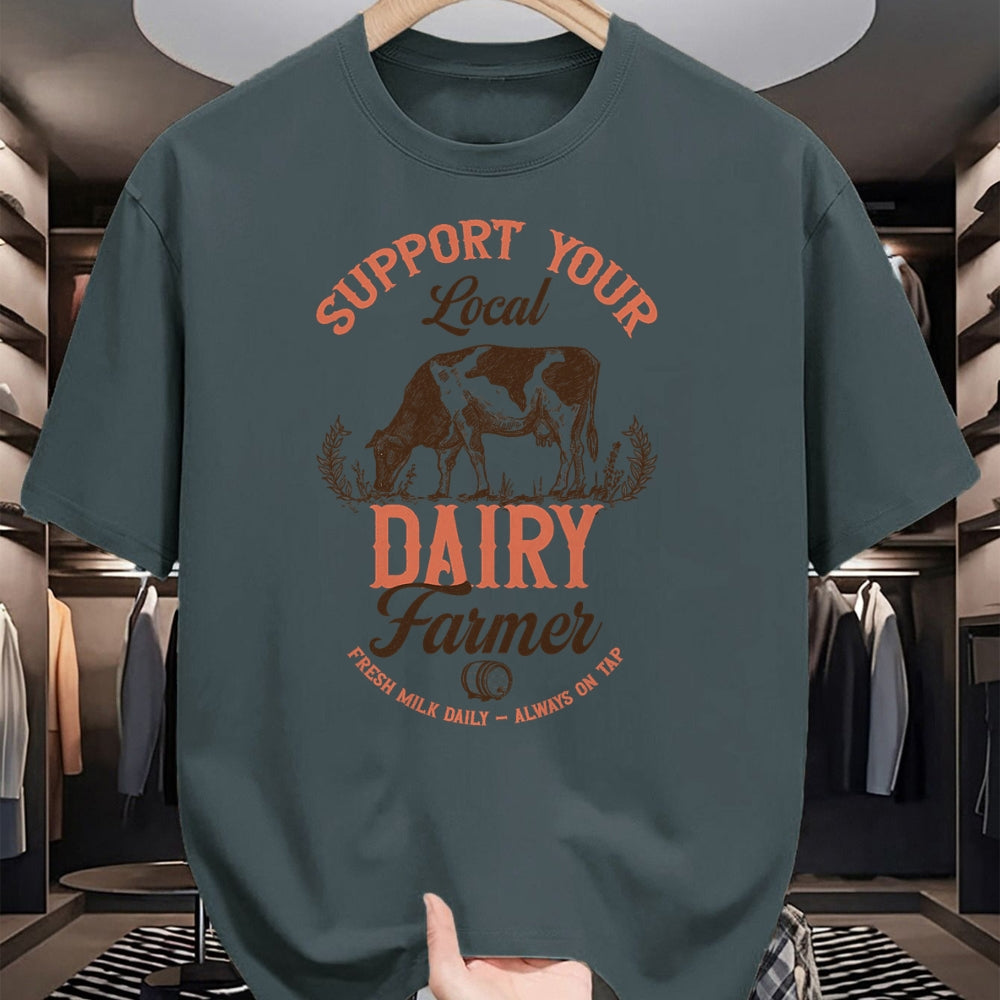 Best Farmer Life Shirt, Funny Farmer UnisexT-Shirt/Hoodie/Sweatshirt HLT00 - Funny Breast Feeding Moms Saying New Moms Breastmilk On Tap T-Shirt