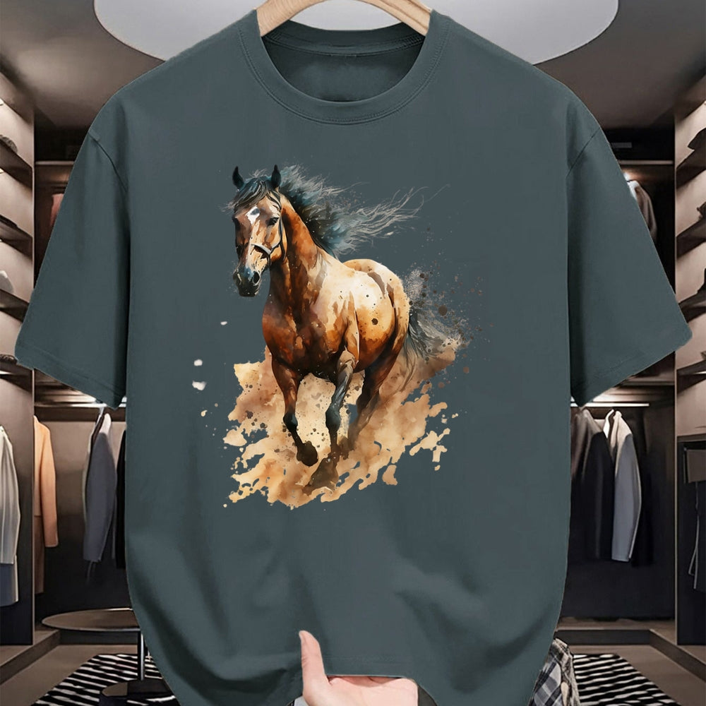 Best Horse Lover Shirt , Funny Horse UnisexT-Shirt/Hoodie/Sweatshirt HLT00 - Beautiful Horse Graphic Horse Art Print for Girls T-Shirt
