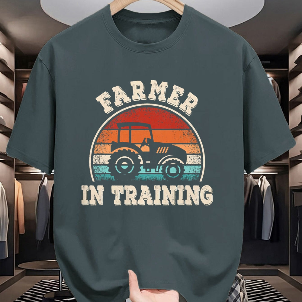 Best Farmer Life Shirt, Funny Farmer UnisexT-Shirt/Hoodie/Sweatshirt HLT00 - Farmer in Training Tractor Funny Farming Boys Girls Kids T-Shirt