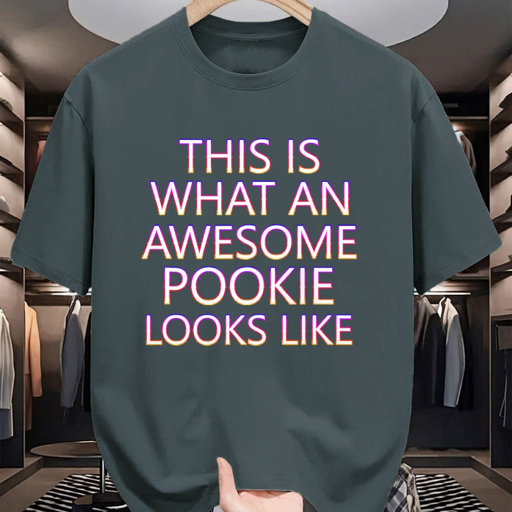Best Wife Shirt, Wife and Husband Unisex T-Shirt/Hoodie/Sweatshirt HLT00 - Awesome Pookie White Letters Cute Husband Wife Funny Couple T-Shirt