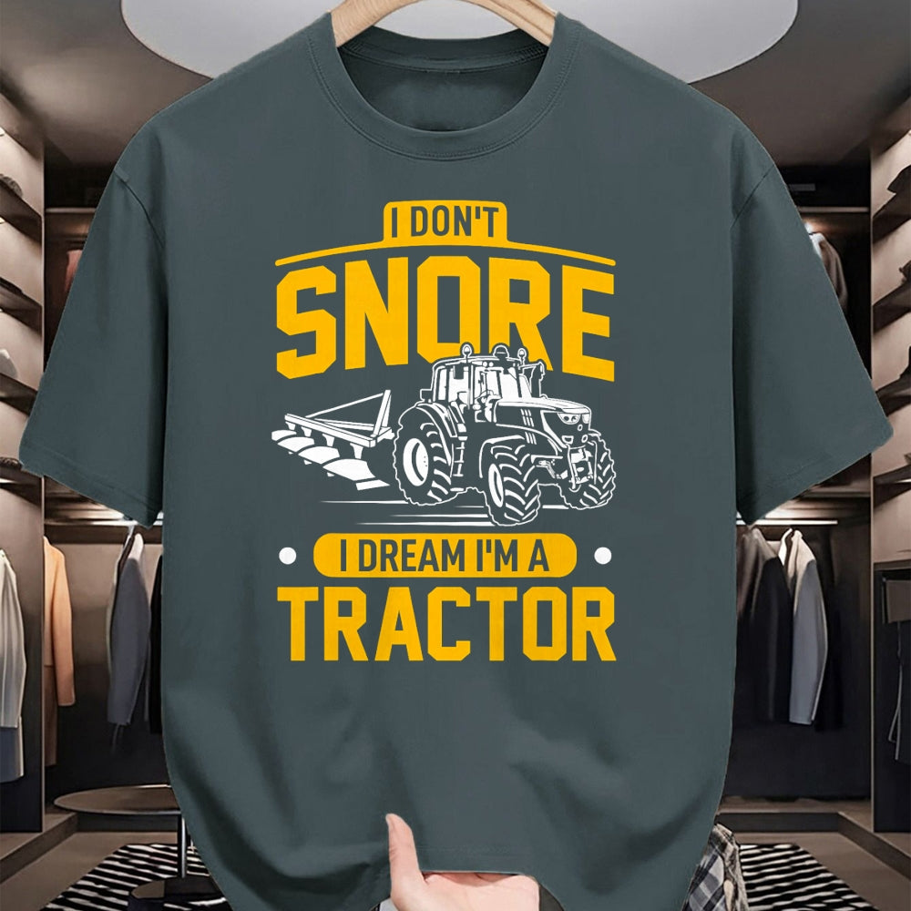 Best Farmer Life Shirt, Funny Farmer UnisexT-Shirt/Hoodie/Sweatshirt HLT00 - I Don't Snore I Dream I'm A Tractor - Funny Farmer T-Shirt