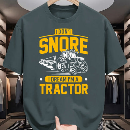 Best Farmer Life Shirt, Funny Farmer UnisexT-Shirt/Hoodie/Sweatshirt HLT00 - I Don't Snore I Dream I'm A Tractor - Funny Farmer T-Shirt