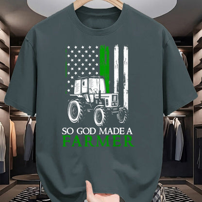 Best Farmer Life Shirt, Funny Farmer UnisexT-Shirt/Hoodie/Sweatshirt HLT00 - So God Made A Farmer, Farming Farmer T-Shirt (4)