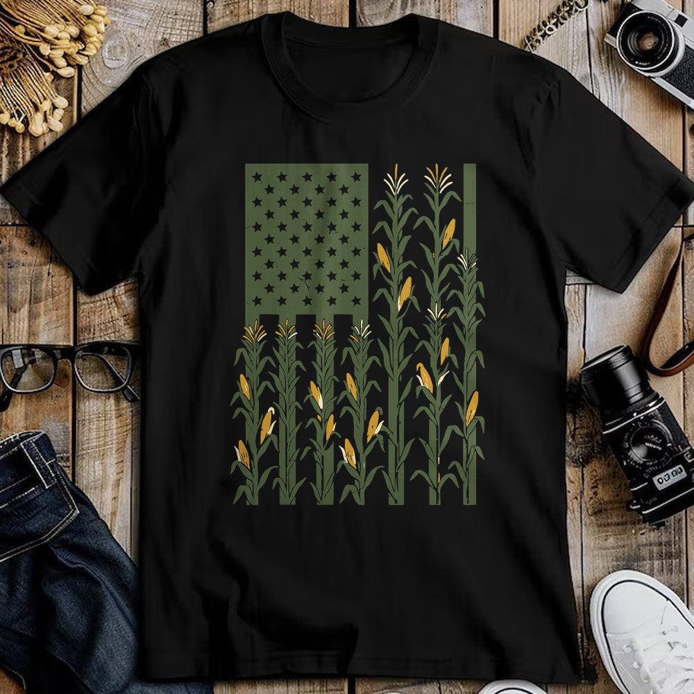 Best Farmer Life Shirt, Funny Farmer UnisexT-Shirt/Hoodie/Sweatshirt HLT00 - Youth Corn US America Flag Funny Farmer Farm Mens Women Kids T-Shirt